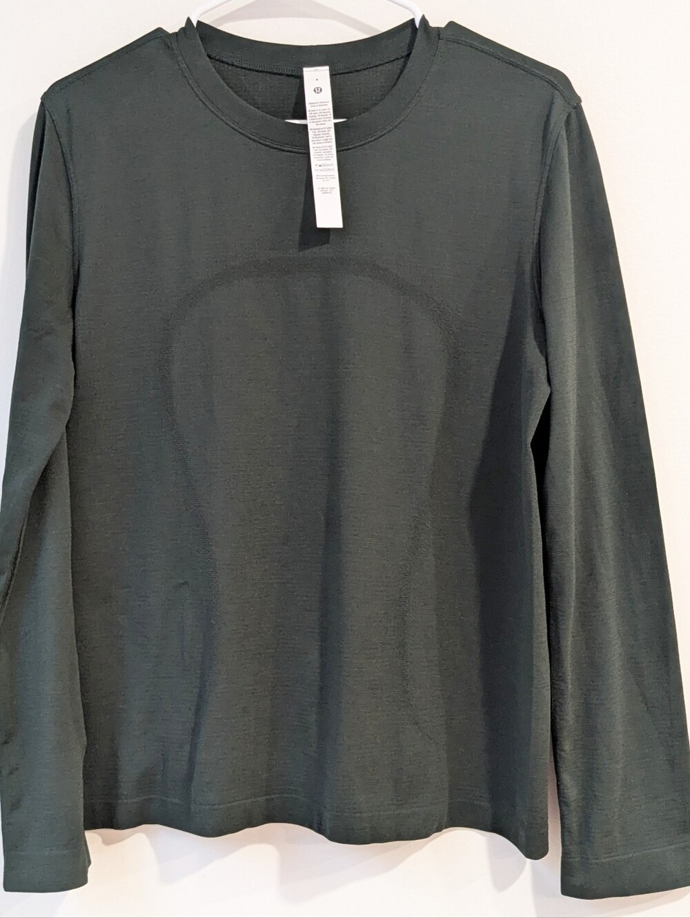 NEW Lululemon Swiftly Relaxed Long-Sleeve Shirt *Hip Length In Rain Forest Green